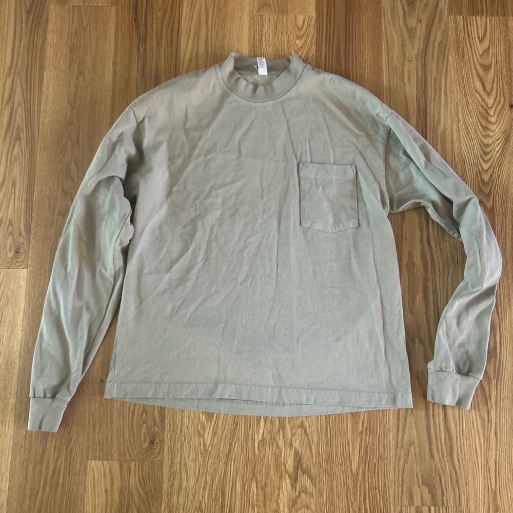 Los Angeles Apparel sage green Long Sleeve Tee